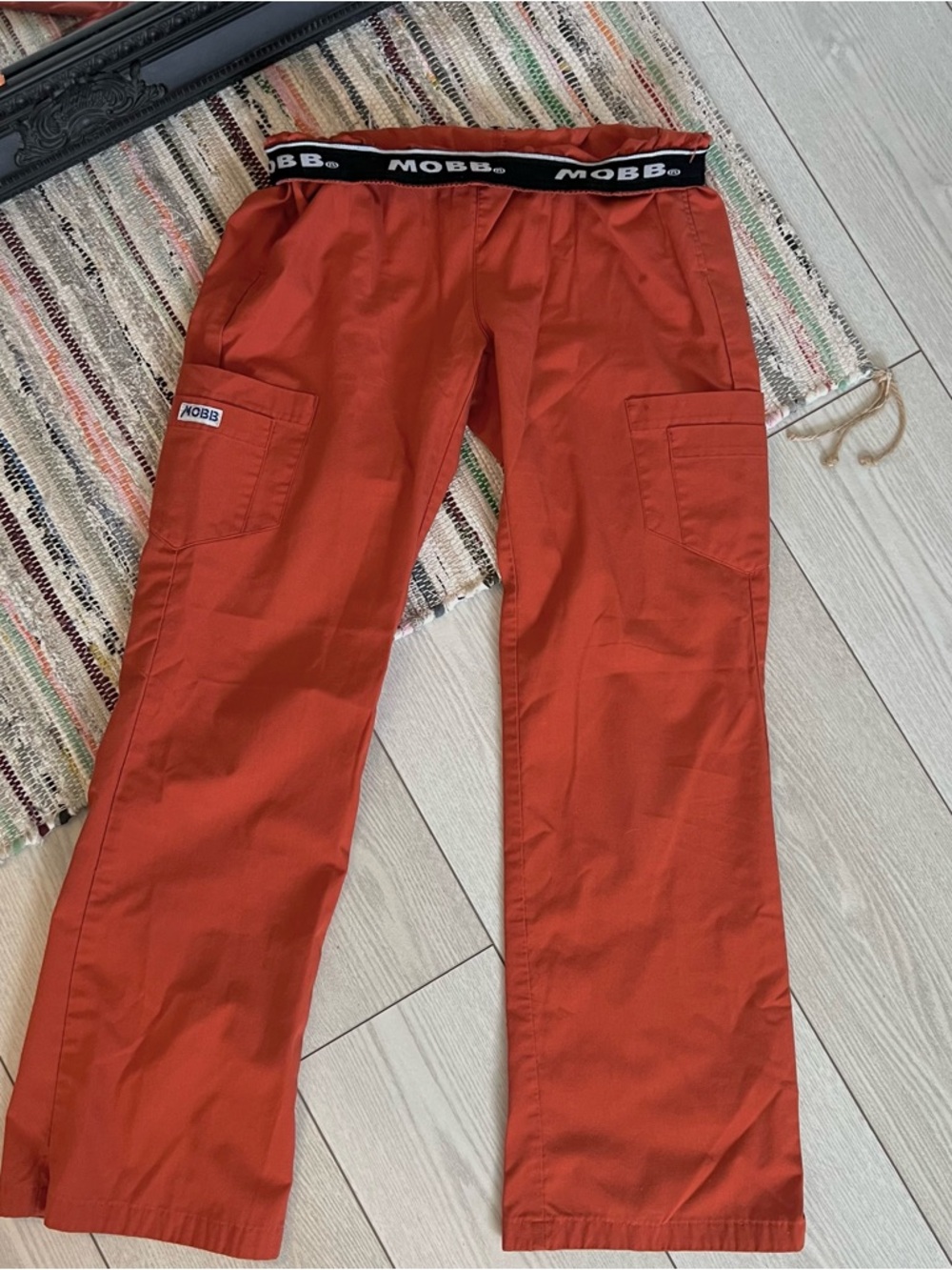 Cargo Skate Pants - Rust Orange